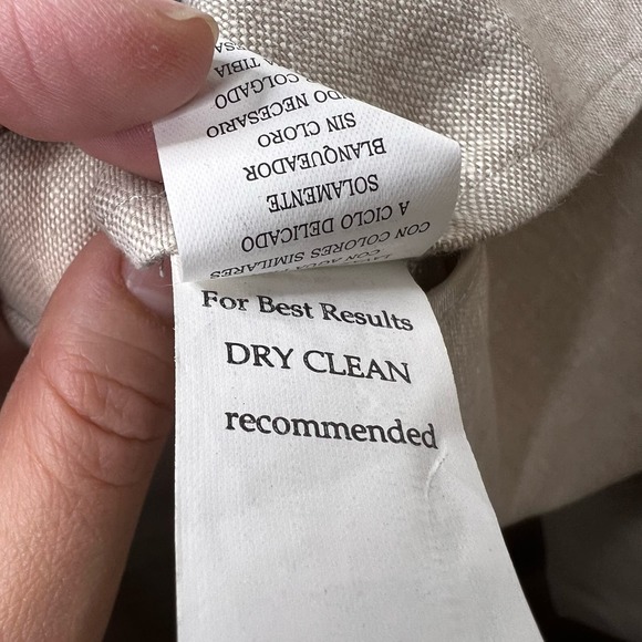 Havanera Co. Tan Linen Cotton Sport Coat Size Large 42 - Picture 8 of 10